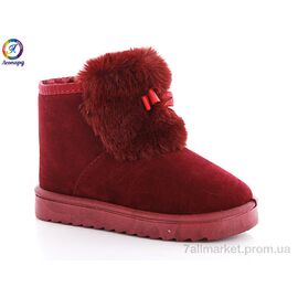 Уггі дитячі утеплені Зима TH215-15 (12 пар р.31-36) "Леопард" недорого оптом від прямого постачальника