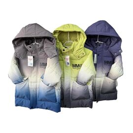 Курка дитяча зимова на хлопчика F316 navy р.120-160 "Farbique" недорого оптом від прямого постачальника