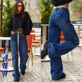Фотография Джинсы женские 240 blue р.25-30 "Liana Denim" недорого оптом от прямого поставщика