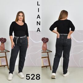 Фотография Джинсы женские 528 black р.31-38 "Liana Denim" недорого оптом от прямого поставщика