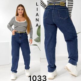 Фотография Джинсы женские 1033 blue р.28-33 "Liana Denim" недорого оптом от прямого поставщика