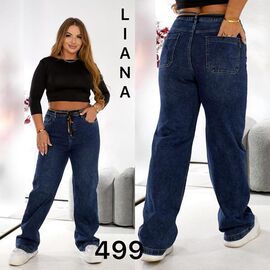 Фотография Джинсы женские 499 blue р.31-38 "Liana Denim" недорого оптом от прямого поставщика
