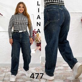 Фотография Джинсы женские 477 blue р.28-33 "Liana Denim" недорого оптом от прямого поставщика