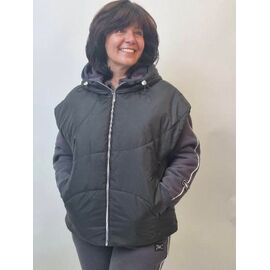 Фотография Жилетка женская 960 black р.44-50 "LIArt" недорого оптом от прямого поставщика