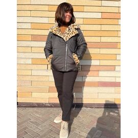 Фотография Куртка женская демисезонная 913 black р.42-48 "LIArt" недорого оптом от прямого поставщика