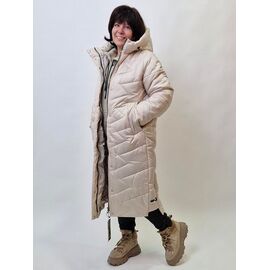 Фотография Куртка женская зимняя 863 beige р.52-58 "LIArt" недорого оптом от прямого поставщика