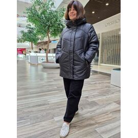 Фотография Куртка женская зимняя 919 black р.50-56 "LIArt" недорого оптом от прямого поставщика