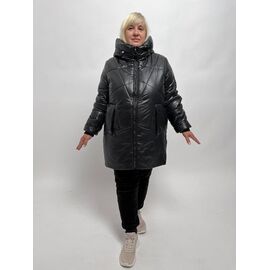 Фотография Куртка женская зимняя 860 black р.52-58 "LIArt" недорого оптом от прямого поставщика