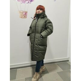 Куртка жіноча зимова 831 khaki р.50-56 "LIArt" недорого оптом від прямого постачальника