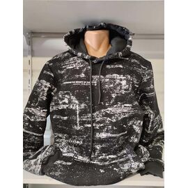 Фотография Худи мужской 1431 black р.2XL-6XL "RING" недорого оптом от прямого поставщика
