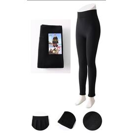 Лосини жіночі теплі 2713 black рубчик//мех р.XL-7XL "Алия" недорого оптом від прямого постачальника