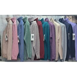 Фотография Свитер женский 990 mix р.50-56 "PALMIRA" недорого оптом от прямого поставщика