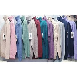 Фотография Свитер женский 991 mix р.50-56 "PALMIRA" недорого оптом от прямого поставщика