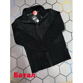 Кофта спортивна чоловіча 13020 black р.2XL-6XL "Alex Clothes" недорого оптом від прямого постачальника