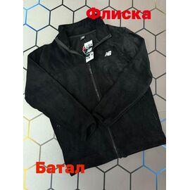 Кофта спортивна чоловіча 13021 black р.2XL-6XL "Alex Clothes" недорого оптом від прямого постачальника