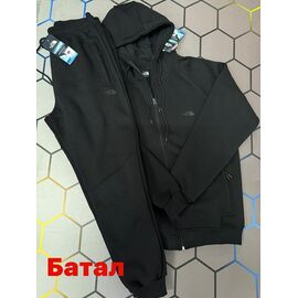 Костюм спортивний чоловічий 13023 black р.2XL-6XL "Alex Clothes" недорого оптом від прямого постачальника