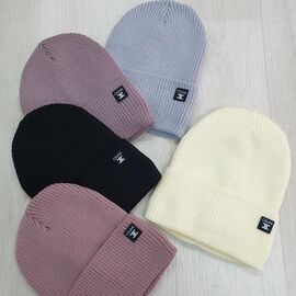 Фотография Шапка зимняя женская CN1615 mix р.56-59 "SELFI" недорого оптом от прямого поставщика