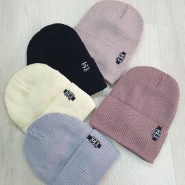 Фотография Шапка зимняя женская CN1617 mix р.56-59 "SELFI" недорого оптом от прямого поставщика