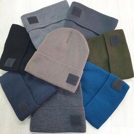 Фотография Шапка мужская зимняя CN1621 mix р.56-62 "SELFI" недорого оптом от прямого поставщика