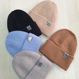 Фотография Шапка детская зимняя на мальчика CN1635 mix р.44-48 "SELFI" недорого оптом от прямого поставщика