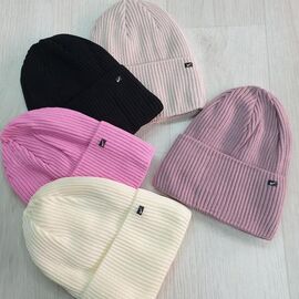 Фотография Шапка детская зимняя на девочку CN1649 mix р.50-52 "SELFI" недорого оптом от прямого поставщика