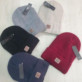 Шапка чоловіча зимова CN1653 mix р.56-60 "SELFI" недорого оптом від прямого постачальника