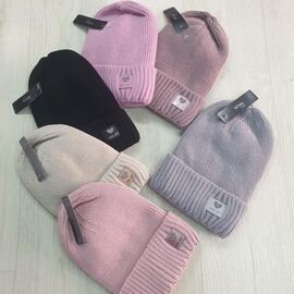 Фотография Шапка зимняя женская CN1655 mix р.56-60 "SELFI" недорого оптом от прямого поставщика