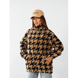 Фотография Куртка женская демисезонная 931 beige р.42-56 "DORA" недорого оптом от прямого поставщика