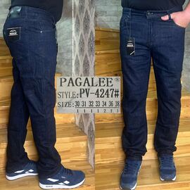 Фотография Джинсы мужские PV-4247 blue р.30-38 "God Baron" недорого оптом от прямого поставщика
