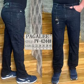 Джинси чоловічі PV-4244 blue р.32-40 "God Baron" недорого оптом від прямого постачальника