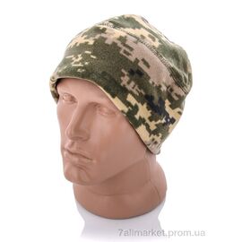 Шапка чоловіча Весна/осінь Шапка фліс піксель (5 шт. р.сіткаM-L) "TUZZI" недорого оптом від прямого постачальника