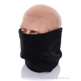 Баф для чоловіків Весна/осінь Баф фліс чорний (5 шт. р.сіткаOne size) "TUZZI" недорого оптом від прямого постачальника