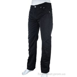 Фотография Брюки мужские Весна/осень FA611-526(05904) black (8 шт. р.сетка 28-36) "Obuvok" недорого оптом от прямого поставщика