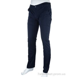 Фотография Брюки мужские Весна/осень 640117(05861) navy (8 шт. р.сетка 29-36) "Obuvok" недорого оптом от прямого поставщика