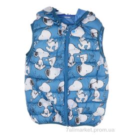 Фотография Жилетка детская Весна/осень 2997-1 blue (4 шт. р.сетка 90-120) "Мир" недорого оптом от прямого поставщика