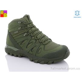 Фотография Берцы мужские Весна/осень Skorpion green (10 пар р.40-45) "BG" недорого оптом от прямого поставщика