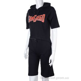 Костюм дитячий Літо 3176-2156-1 black (5 шт. р.сітка6-10) "Мир" недорого оптом від прямого постачальника