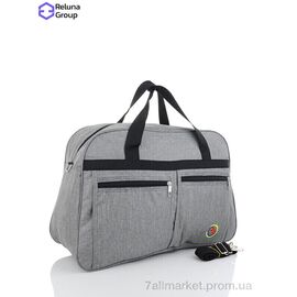 Сумка унісекс YN004-3 grey 52*35*19 см, "Reluna Group" недорого оптом від прямого постачальника