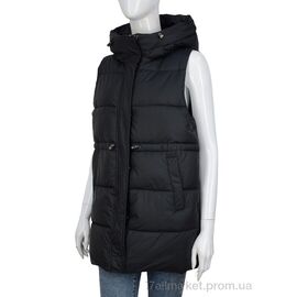 Жилетка жіноча Весна/осінь 22-537 black (5 шт. р.сіткаS-2XL) "Hope" недорого оптом від прямого постачальника
