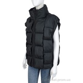 Жилетка жіноча Весна/осінь 1882 black (6 шт. р.сіткаM-2XL) "Turn Hug" недорого оптом від прямого постачальника