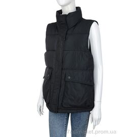 Жилетка жіноча Весна/осінь 2338 black (5 шт. р.сіткаM-2XL) "Turn Hug" недорого оптом від прямого постачальника