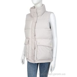 Жилетка жіноча Весна/осінь 2338 grey (5 шт. р.сіткаM-2XL) "Turn Hug" недорого оптом від прямого постачальника