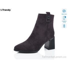 Черевики жіночі стильні Зима BT1174-2 (6 пар р.36-41) "Trendy" недорого оптом від прямого постачальника