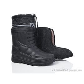 Чоботи з піни чоловічі Зима Б01 (12 пар р.41-45) "Lot Shoes" недорого оптом від прямого постачальника