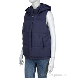 Жилетка жіноча Весна/осінь 20232 violet (06900) (5 шт. р.сіткаL-4XL) "Obuvok" недорого оптом від прямого постачальника