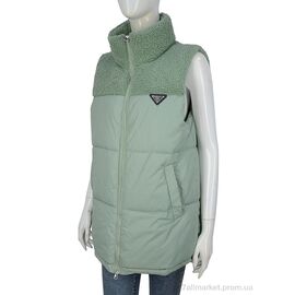 Фотография Жилетка женская Весна/осень 2321 green (5 шт. р.сетка 48-56) "Hope" недорого оптом от прямого поставщика
