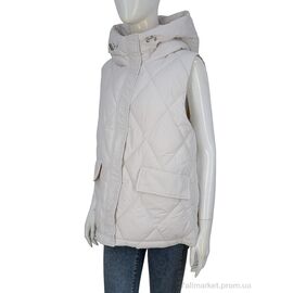 Фотография Жилетка женская Весна/осень 9155 beige (5 шт. р.сетка 48-56) "Hope" недорого оптом от прямого поставщика