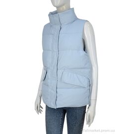 Фотография Жилетка женская Весна/осень 9133 l.blue (5 шт. р.сетка S-2XL) "Hope" недорого оптом от прямого поставщика