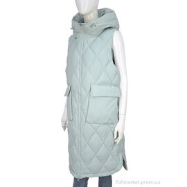 Фотография Жилетка женская Весна/осень 9158 sky blue-5 (5 шт. р.сетка 48-56) "Hope" недорого оптом от прямого поставщика