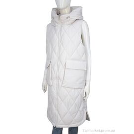 Жилетка жіноча Весна/осінь 9158 beige-5 (5 шт. р.сітка48-56) "Hope" недорого оптом від прямого постачальника